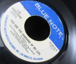 画像2: Stevie Wonderカバー★LOU DONALDSON-『YOU ARE THE SUNSHINE OF MY LIFE』