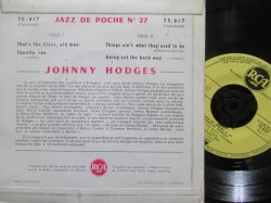 画像2: フランス原盤★JOHNNY HODGES-『JAZZ DE POCHE』