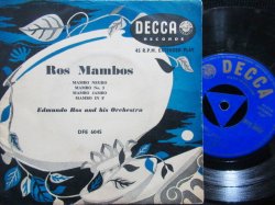 画像1: 50年代マンボ/UK原盤EP★EDMUNDO ROS-『MAMBO NO.5』