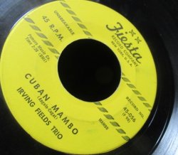 画像2: キューバン・マンボUS原盤★IRVING FIELDS TRIO-『CUBAN MAMBO』