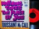 Prince Buster元ネタ/フランス原盤★TOUSSAINT McCALL-『NOTHING TAKES THE PLACE OF YOU』