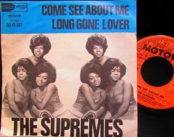画像2: スプリームス/希少EU原盤★THE SUPREMES-『COME SEE ABOUT ME』