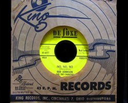 画像1: ロッキンDoo-Wop/希少1stプレス★BUD JOHNSON & THE CHANTERS-『NO, NO, NO』