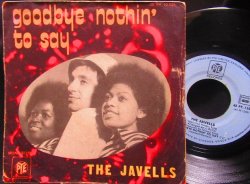 画像1: Northern Soul Top 500掲載/希少フランス原盤★THE JAVELLS-『GOODBYE NOTHIN' TO SAY』