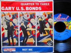 画像2: The Orlons元ネタ/ドイツ盤★GARY U.S. BONDS-『NOT ME』