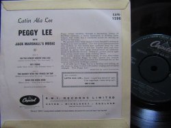 画像2: DJ Muro選出/UK原盤★PEGGY LEE-『ON THE STREET WHERE YOU LIVE』