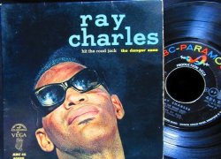 画像1: レイ・チャールズ/France原盤EP★RAY CHARLES-『HIT THE ROAD JACK』