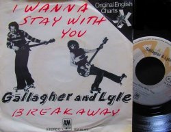 画像1: ギャラガー＆ライル/Germany原盤★GALLAGHER & LYLE-『I WANNA STAY WITH YOU』