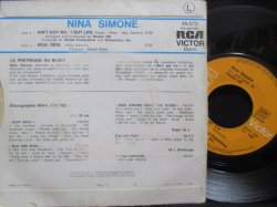 画像2: ニーナ・シモン/France原盤★NINA SIMONE-『AIN'T GOT NO; I GOT LIFE』