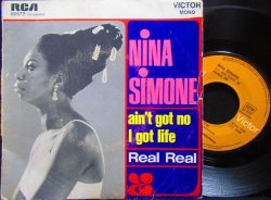画像1: ニーナ・シモン/France原盤★NINA SIMONE-『AIN'T GOT NO; I GOT LIFE』