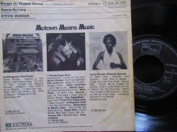 画像2: スティーヴィー・ワンダー/Germany原盤★STEVIE WONDER-『BOOGIE ON REGGAE WOMAN』