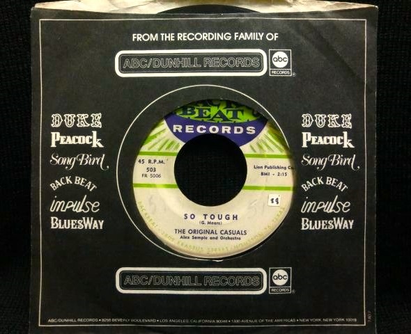 KUFF-LINX元ネタ/ロッキンDOO-WOP★THE ORIGINAL CASUALS-『SO TOUGH』