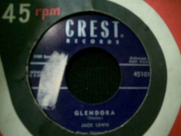 画像1: DOWN LINER'S SECT元ネタ/貴重45オンリー★JACK LEWIS-『GLENDORA』 (1)