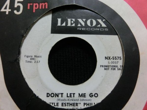 画像1: 60sレディソウル/希少プロモ★ESTHER PHILLIPS-『DON'T LET ME GO』 (1)