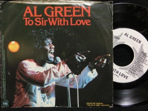 画像1: アル・グリーンUSジャケ原盤★AL GREEN-『TO SIR WITH LOVE』 (1)