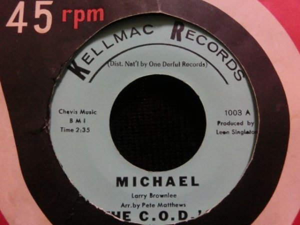 画像1: LOST GENERATIONS前身/Geno Washington元ネタ★THE C.O.D.'S-『MICHAEL』 (1)