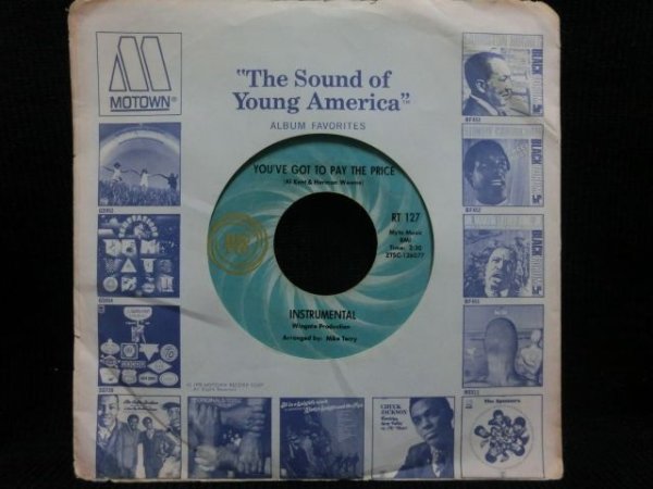 画像1: NORTHERN SOUL TOP 500 SINGLES掲載★AL KENT-『YOU'VE GOT TO PAY THE PRICE』 (1)