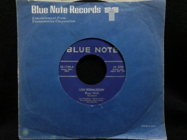 画像1: ブルーノートJAZZ原盤/RAY BARRETTO参加★LOU DONALDSON-『BLUES WALK』 (1)