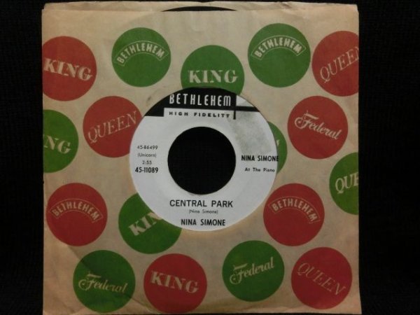 画像1: ニーナ・シモンUS原盤/希少シングルVer.★NINA SIMONE-『CENTRAL PARK』 (1)