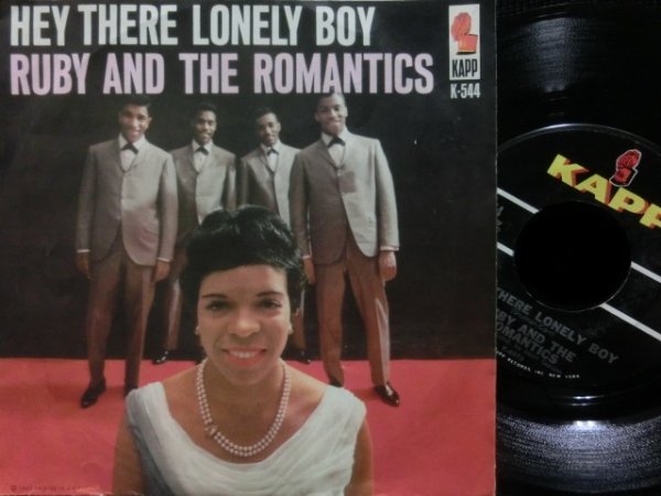 画像1: John Holtレゲエ元ネタ★RUBY AND THE ROMANTICS-『HEY THERE LONLEY BOY』 (1)