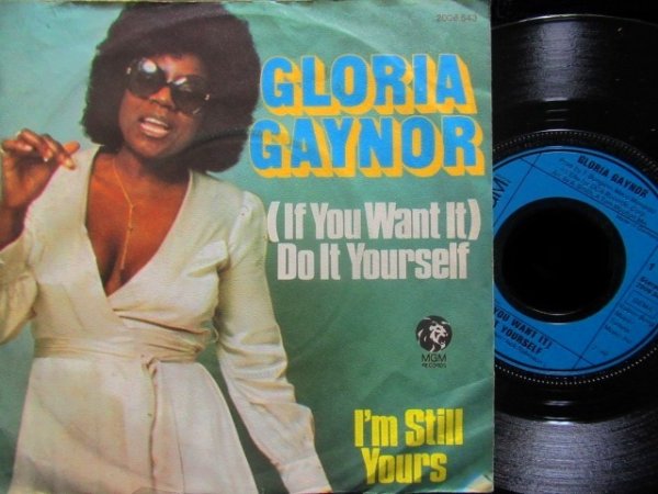 画像1: Free Soul収録/Germany原盤★GLORIA GAYNOR-『(IF YOU WANT IT)DO IT YOURSELF』 (1)