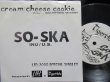 画像1: ジャパニーズ・ガールズSKA廃盤★CREAM CHEESE COOKIE-『SO-SKA』 (1)