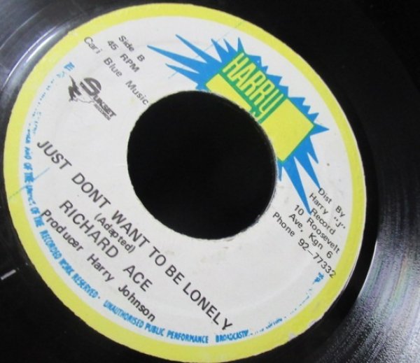 Blue Magicレゲエカバー☆RICHARD ACE-『I Just Dont Want To Be