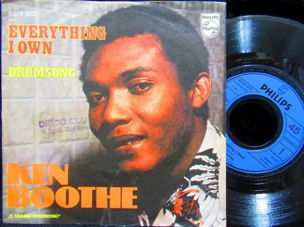 画像1: ケン・ブース/Germany原盤★Ken Boothe-『EVERYTHING I OWN』 (1)