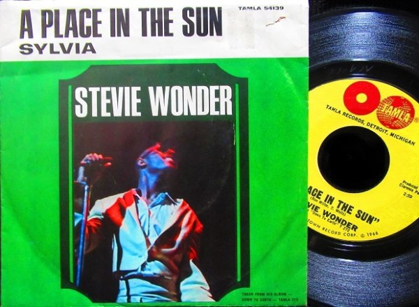 画像1: David Isaacs元ネタ/貴重USジャケ原盤★STEVIE WONDER-『太陽のあたる場所/A PLACE IN THE SUN』 (1)