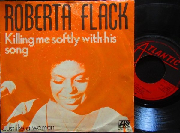 画像1: Kashief Lindoネタ/EU原盤★ROBERTA FLACK-『やさしく歌って/KILLING ME SOFTLY WITH HIS SONG』 (1)