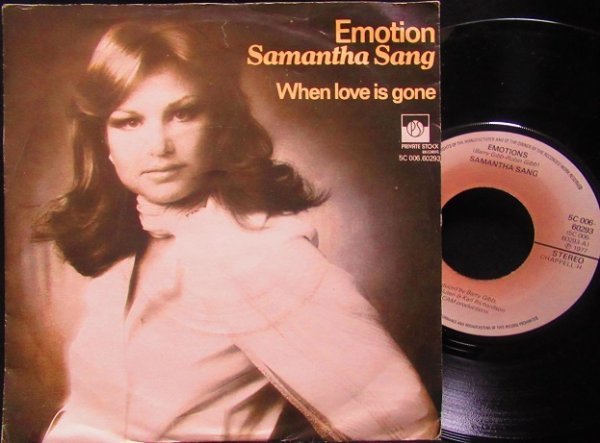 画像1: 15 16 17ラヴァーズ元ネタ/EU原盤★SAMANTHA SANG-『EMOTION』 (1)