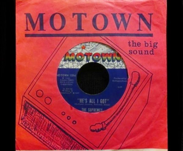 画像1: NORTHERN SOUL TOP 500 SINGLES掲載★THE SUPREMES-『HE'S ALL I GOT』 (1)