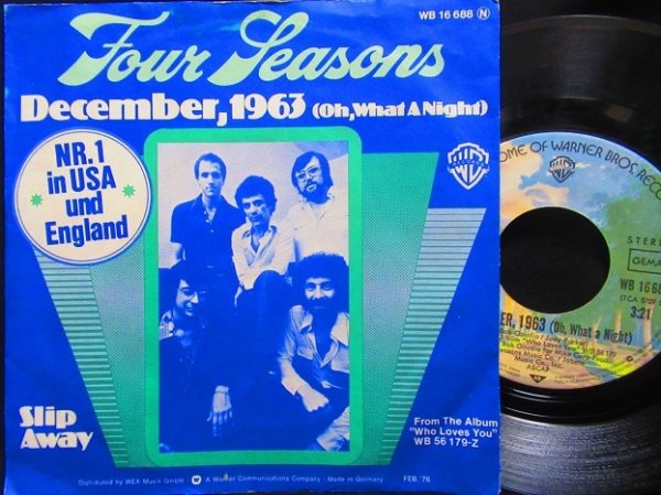 画像1: クボタタケシ/キミドリ-[オ*ワ*ラ*ナ*イ]/日本語ラップネタ★FOUR SEASONS-『DECEMBER,1963)OH WHAT A NIGHT』 (1)