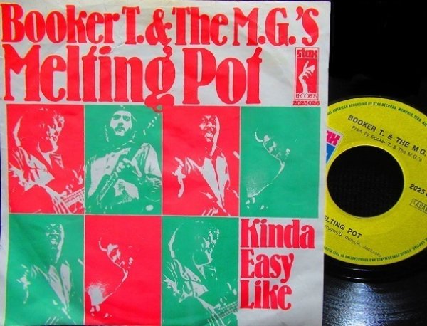 画像1: BORIS GARDNERレゲエ元ネタ/	Belgium原盤★BOOKER T & THE MG's-『MELTING POT』 (1)