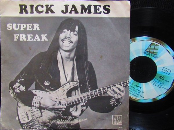 画像1: MC Hammerネタ/ポルトガル原盤★RICK JAMES-『SUPER FREAK』 (1)