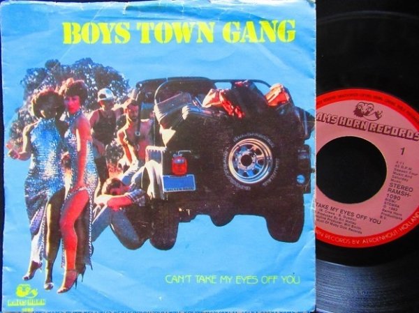 画像1: Free Soul "Dream"収録/EU原盤★BOYS TOWN GANG-『君の瞳に恋してる/CAN'T TAKE MY EYES OFF YOU』 (1)