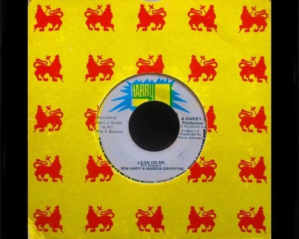 画像1: Bill Withersカバー/ジャマイカ原盤★BOB ANDY & MARCIA GRIFFITHS-『LEAN ON ME』 (1)