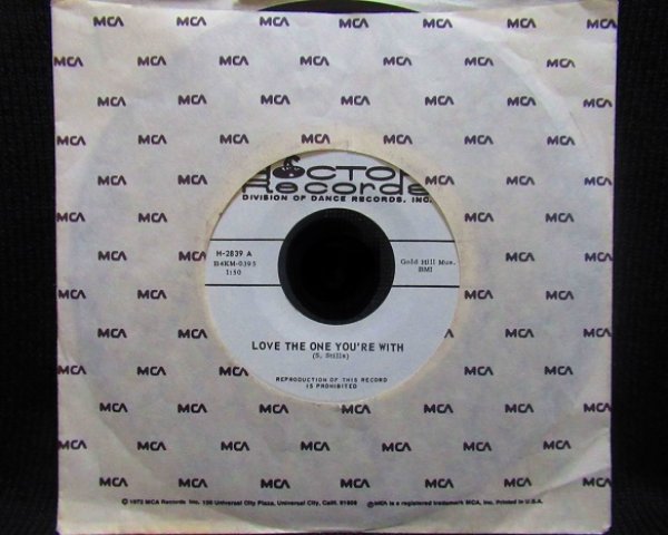 画像1: Stephen Stillsレアカバー★UNKNOWN ARTISTS-『LOVE THE ONE YOU'RE WITH』 (1)