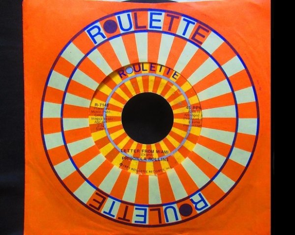 画像1: Mighty Sparrow元ネタ/カリプソ・ソウル★PRISCILLA ROLLINS-『LETTER FROM MIAMI』 (1)