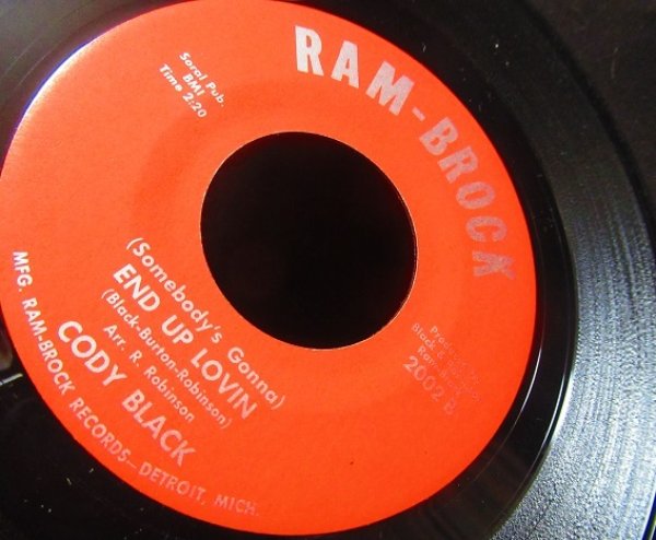 画像3: 「Northern Soul Fever」収録】★Cody Black-『GOING GOING GONE』 (3)