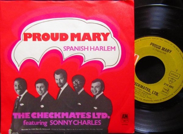 画像1: Phil Spector/ドイツ原盤★THE CHECKMATES-『PROUD MARY』 (1)