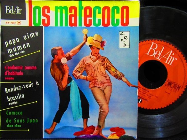 画像1: guarachaサンバ/France原盤★Los Matecoco – Papa Aime Maman (1)