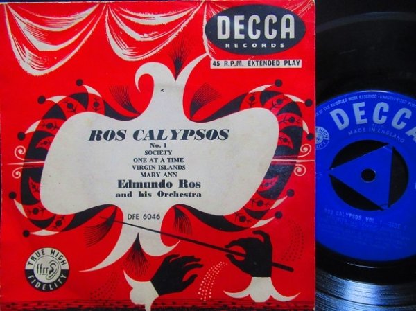 画像1: カリプソ/UK原盤★EDUMUNDO ROSS-『ROS CALYPSOS』 (1)