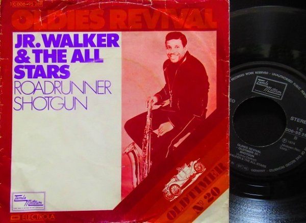 画像1: Bob Marleyスカ元ネタ/ドイツ盤★JR. WALKER & THE ALL STARS-『SHOTGUN』  (1)