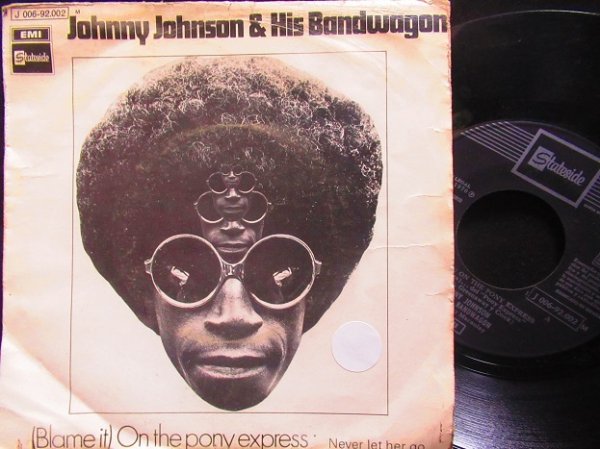 画像1: 希少Spain原盤★Johnny Johnson And His Bandwagon – 『(Blame It) On The Pony Express』 (1)