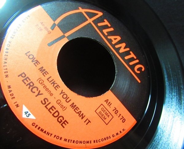 画像4: パーシー・スレッジ/Germany原盤P★PERCY SLEDGE-『WHEN A MAN LOVES A WOMAN』 (4)