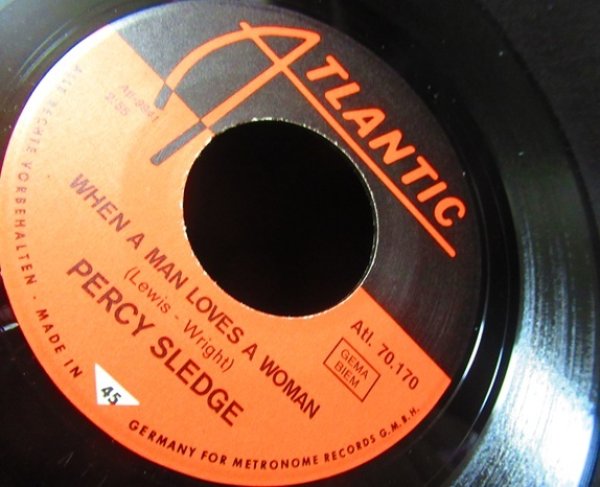 画像3: パーシー・スレッジ/Germany原盤P★PERCY SLEDGE-『WHEN A MAN LOVES A WOMAN』 (3)