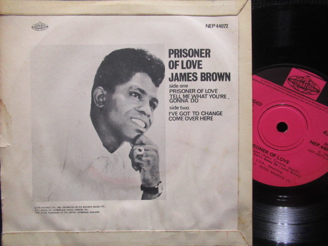 【希少ジャケ/EU原盤45】ジェームス・ブラウン/James Brown