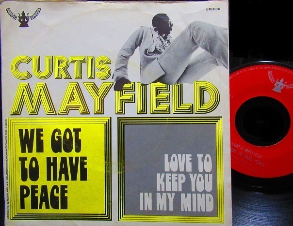 RECORDS　カーティス・メイフィールド/EU原盤☆CURTIS　MODERN　Peace』　To　MAYFIELD-『We　Have　Got　1号店